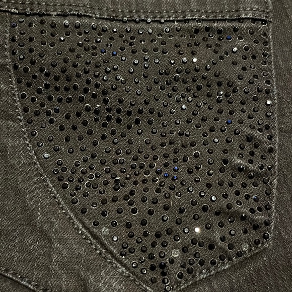 DKNY Jeans Capris, Black, size 14 - Picture 2 of 9